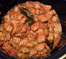 Blado Daging in the pan