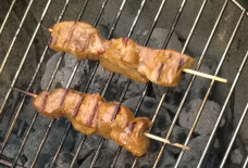 Satay on the BBQ